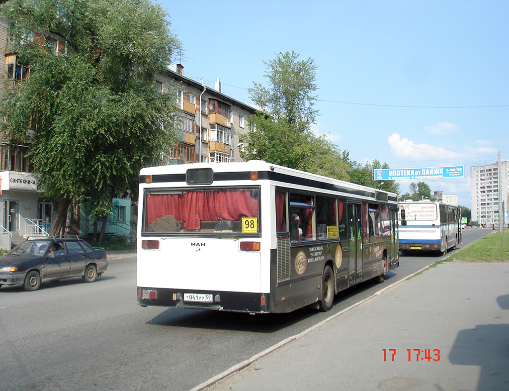 Пермский край, MAN A10 NL202 № Т 041 УУ 59