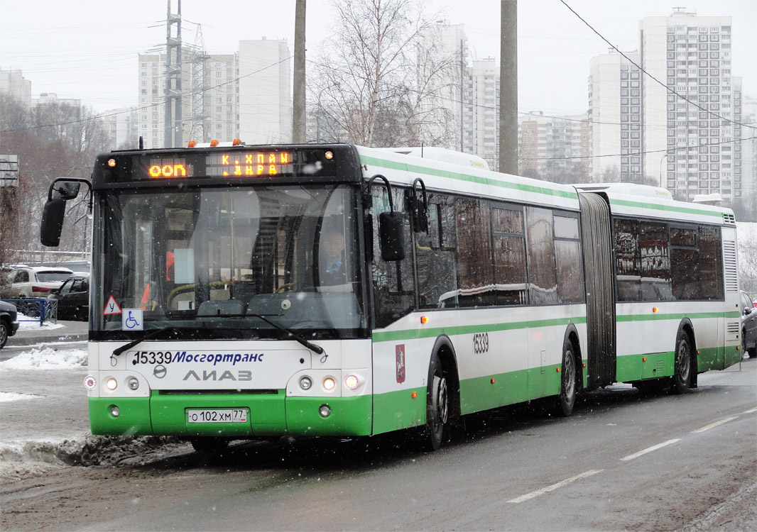 Москва, ЛиАЗ-6213.22-01 № 15339