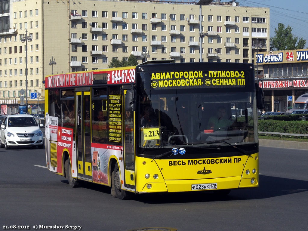 Санкт-Петербург, МАЗ-206.067 № В 023 КК 178