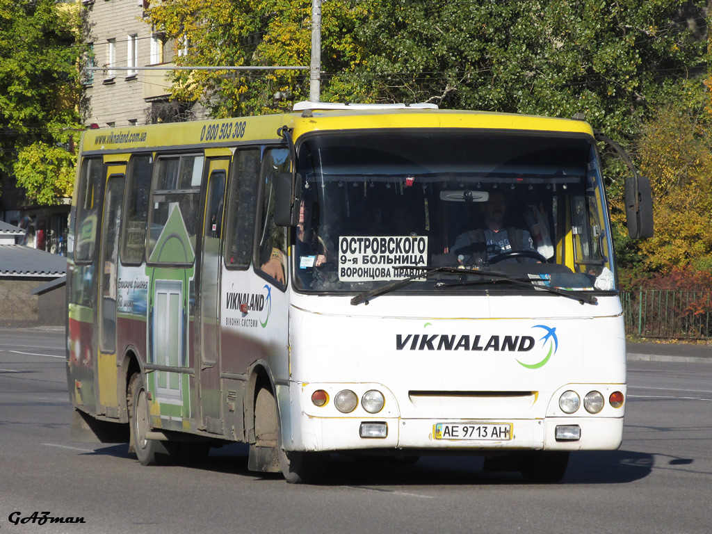 Днепропетровская область, Богдан А09201 (ЛуАЗ) № AE 9713 AH