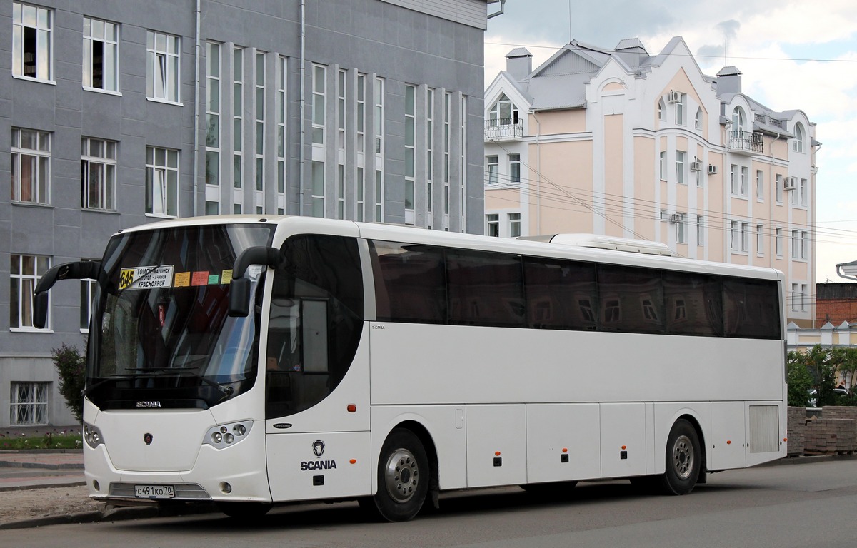 Томская область, Scania OmniExpress 340 № С 491 КО 70