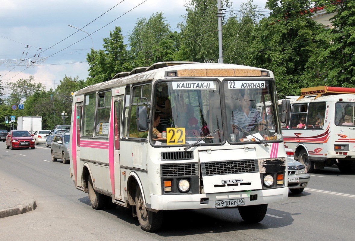 Томская область, ПАЗ-32051-110 № В 918 ВР 70