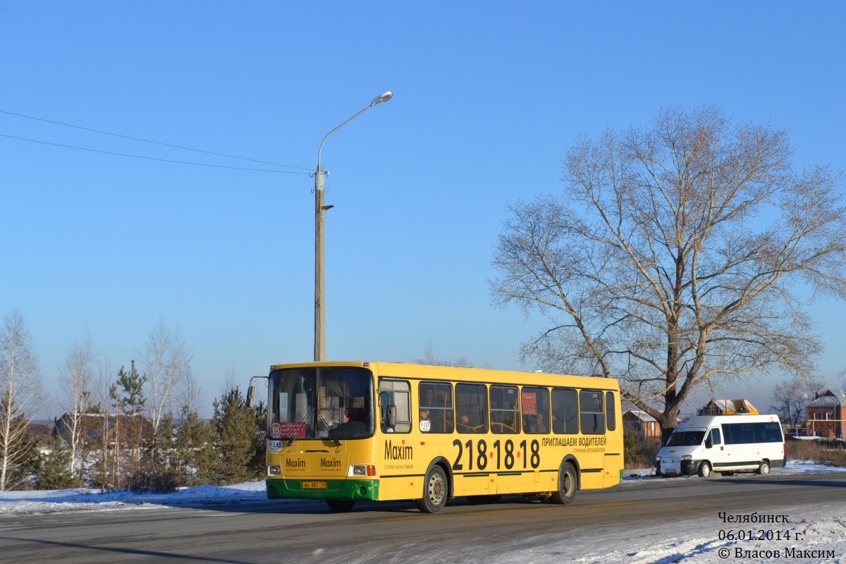 Chelyabinsk region, LiAZ-5256.26 # 133