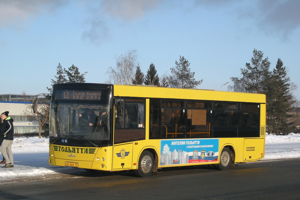 Самарская область, МАЗ-206.067 № ЕВ 666 63