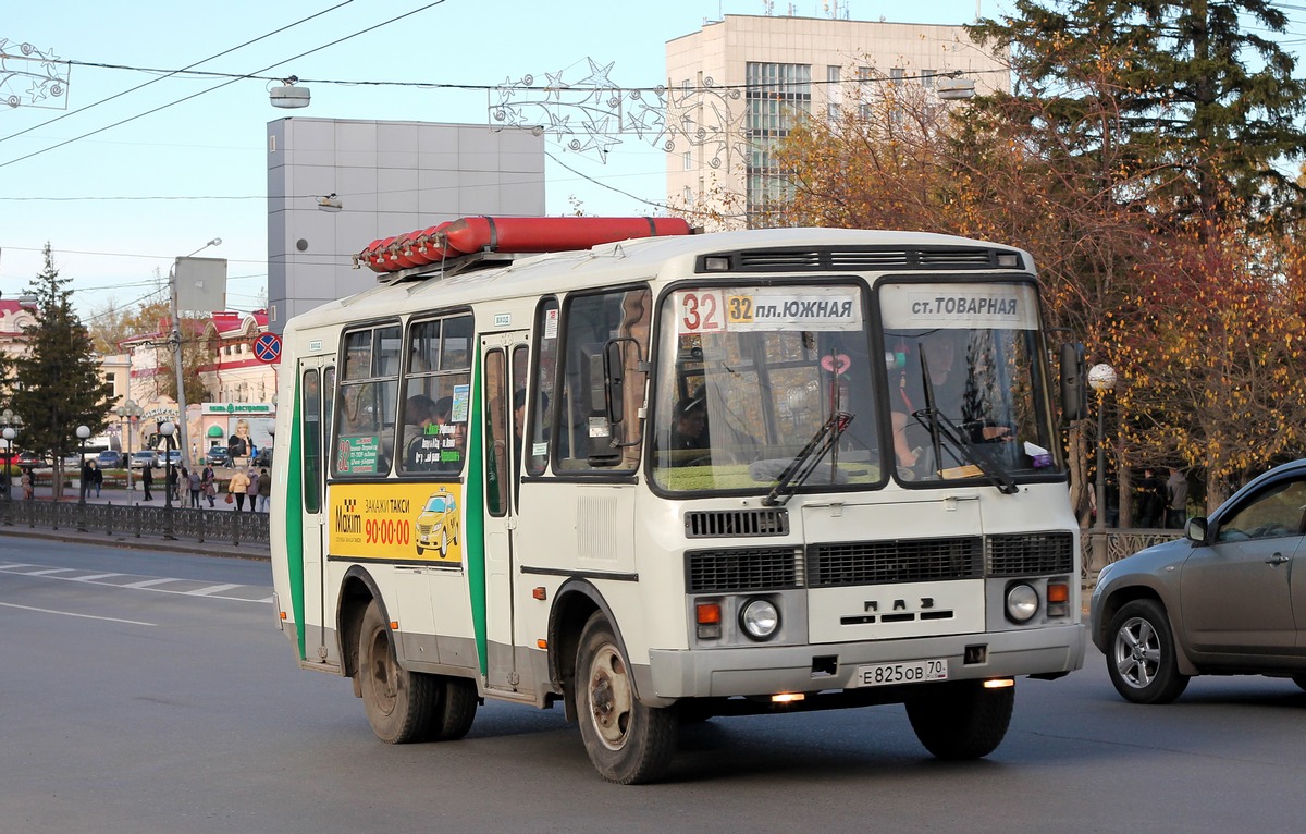 Томская область, ПАЗ-32051-110 № Е 825 ОВ 70