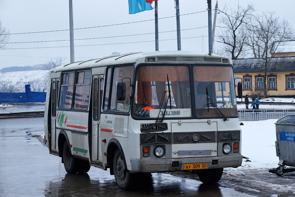 Нижегородская область, ПАЗ-32054 № АУ 309 52