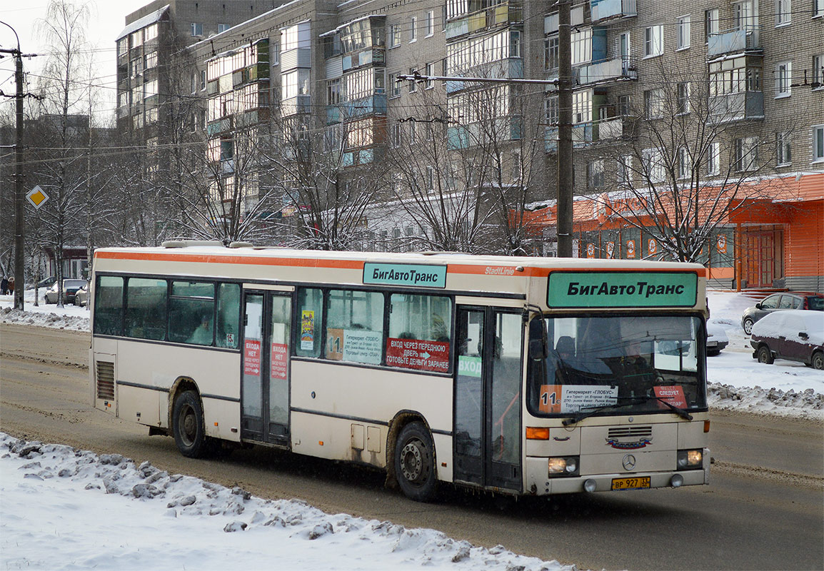 Владимирская область, Mercedes-Benz O405N № ВР 927 33