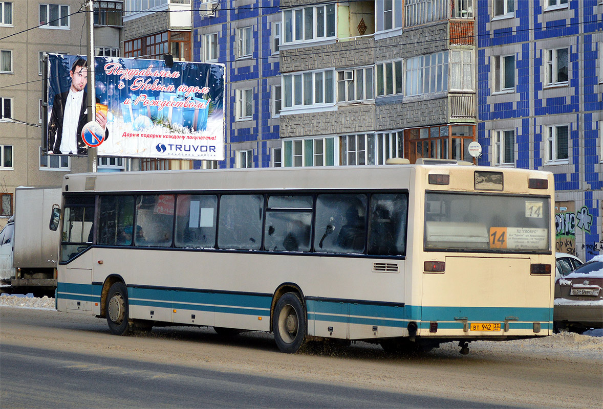 Владимирская область, Mercedes-Benz O405N № ВТ 942 33