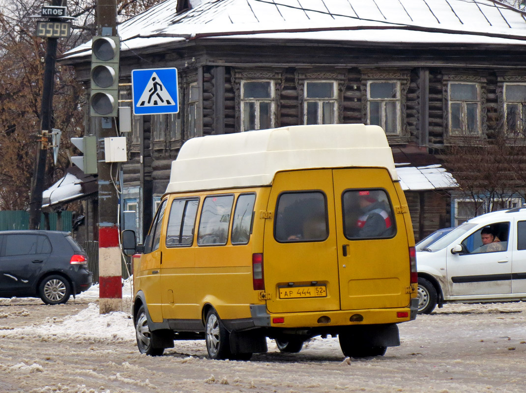 Нижегородская область, ГАЗ-322133 (XTH, X96) № АР 444 52