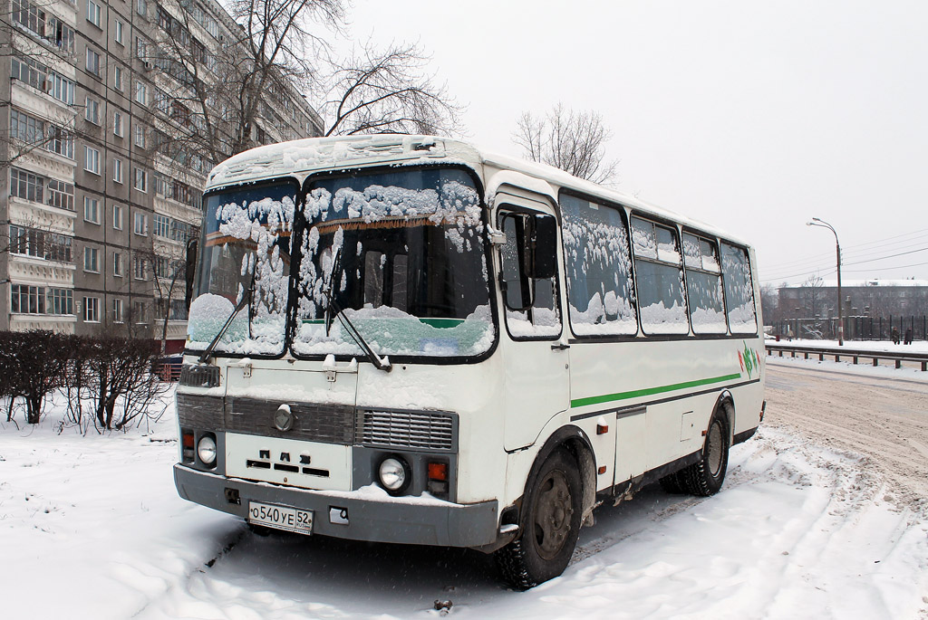 Нижегородская область, ПАЗ-32053 № О 540 УЕ 52