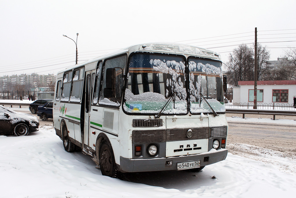 Нижегородская область, ПАЗ-32053 № О 540 УЕ 52