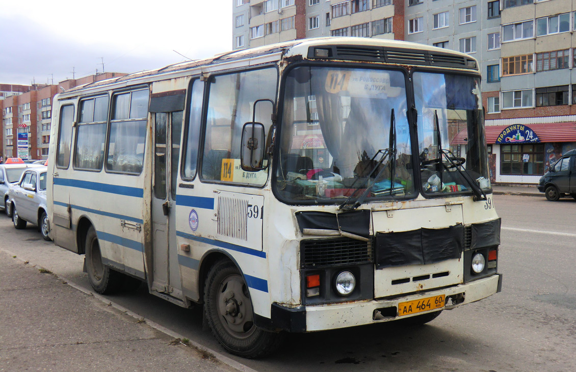 Псковская область, ПАЗ-3205-110 № 391