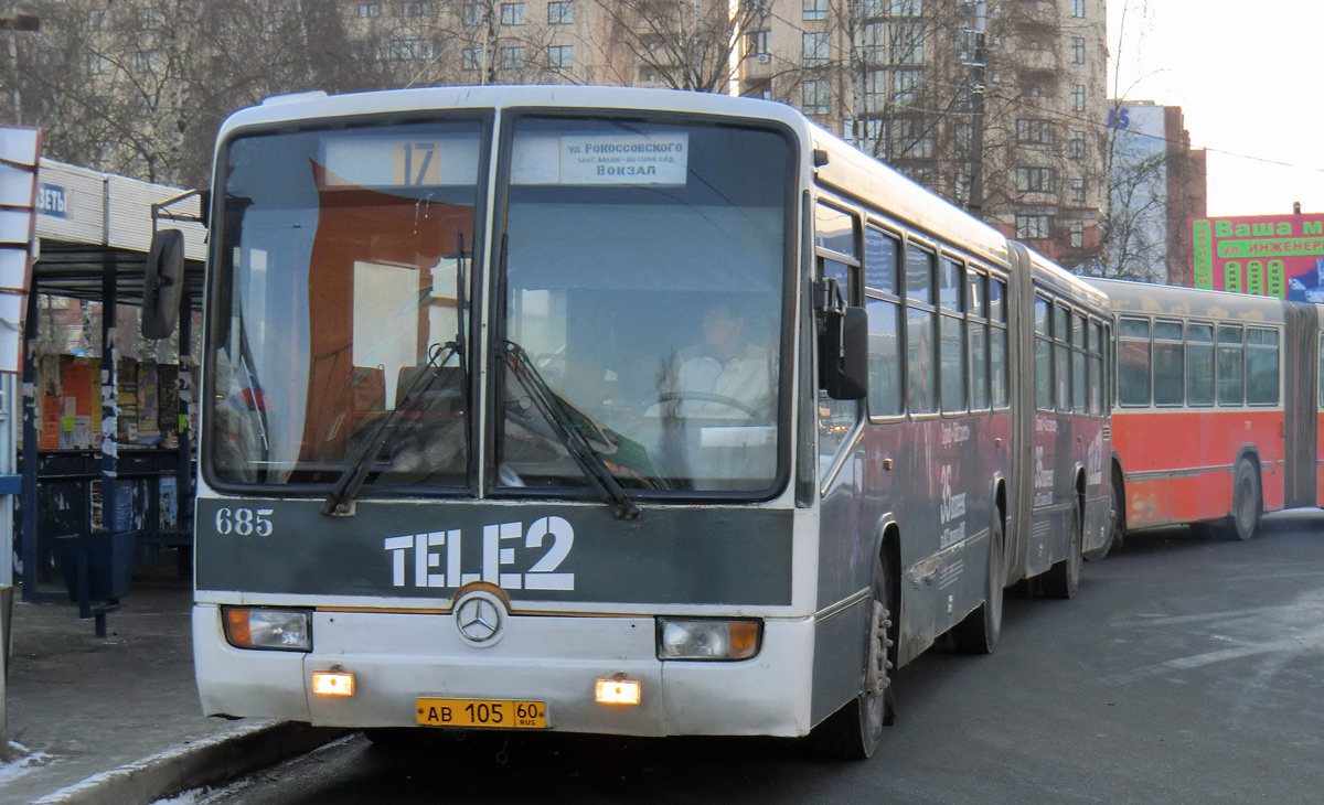 Псковская область, Mercedes-Benz O345G № 685