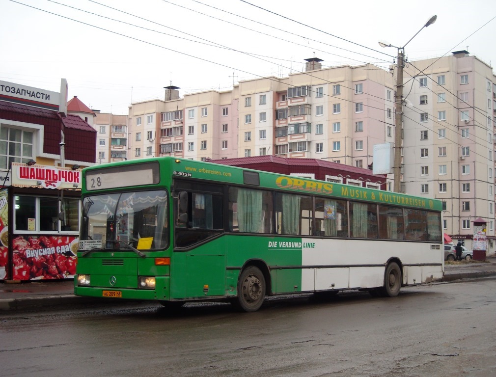 Липецкая область, Mercedes-Benz O405N № АЕ 209 48