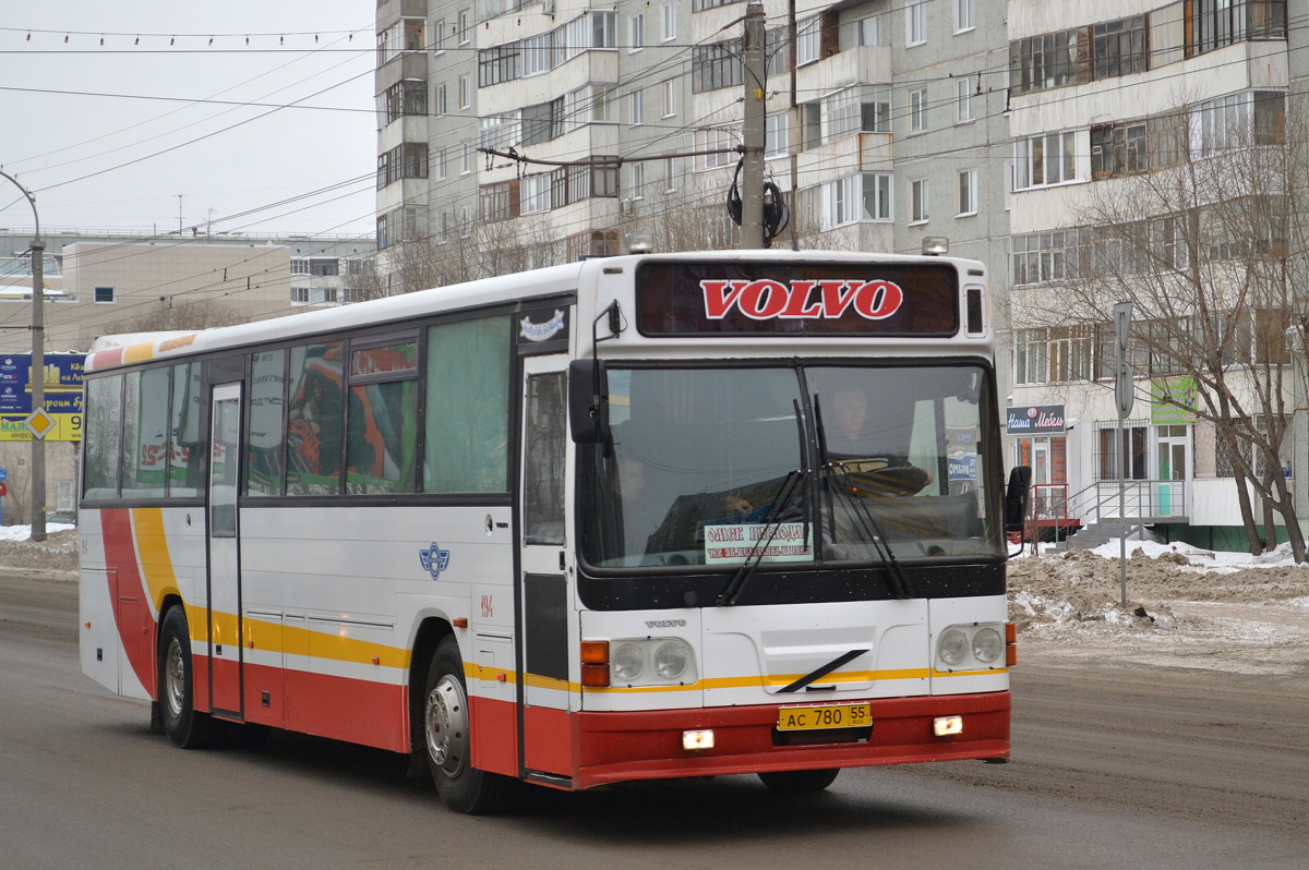 Омская область, СибСкан (Volvo B10M-60F) № 194