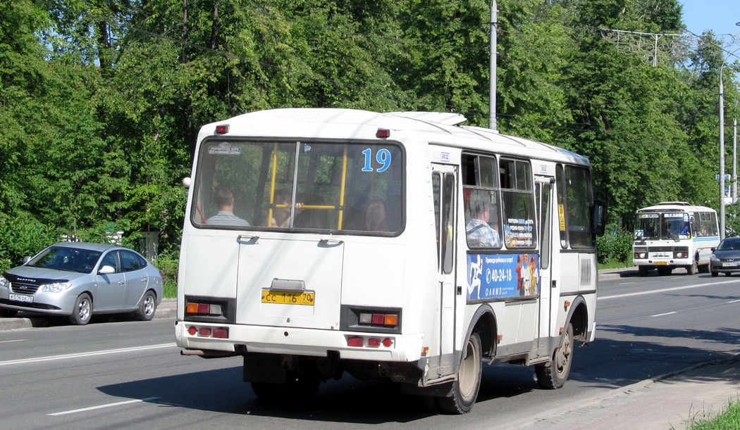 Томская область, ПАЗ-32054 № СС 116 70