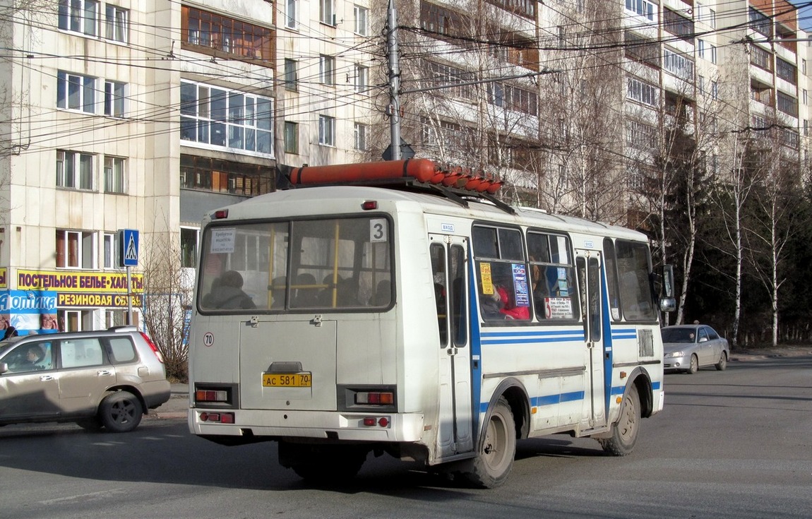 Томская область, ПАЗ-32054 № АС 581 70