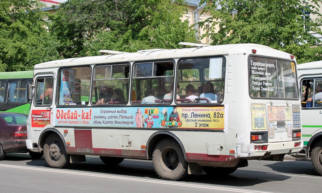 Томская область, ПАЗ-32051-110 № М 375 ХЕ 70