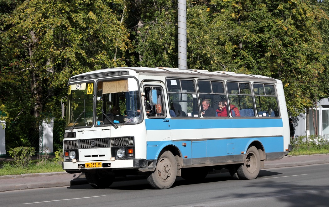 Томская область, ПАЗ-32051-110 № ВС 733 70