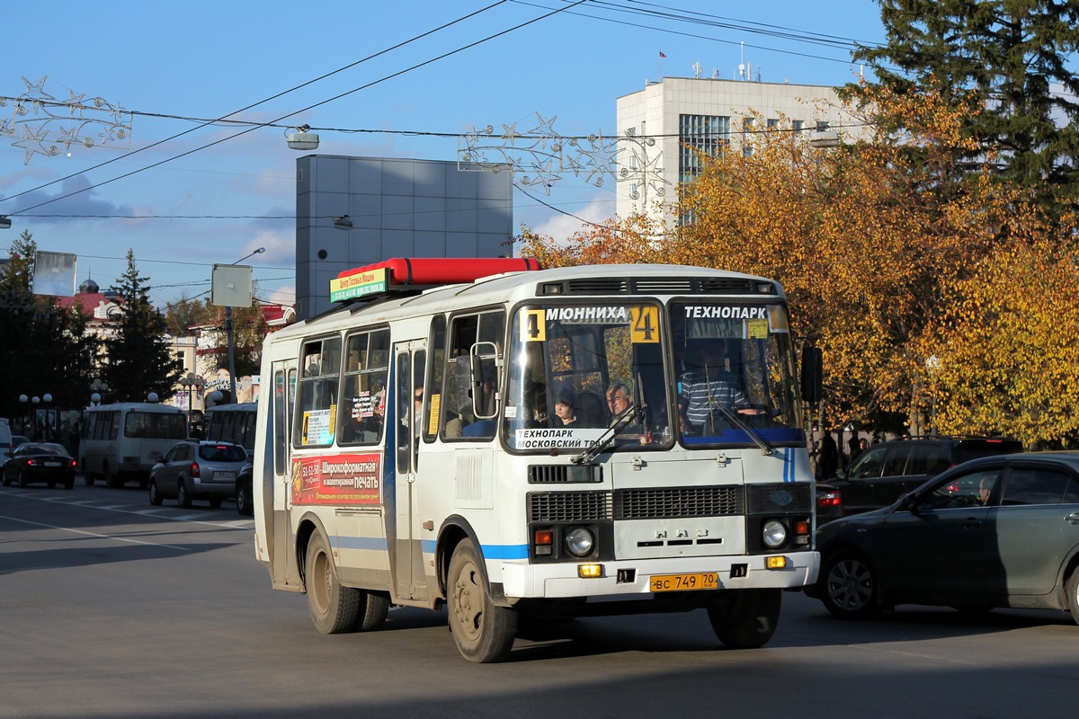 Томская область, ПАЗ-32054 № ВС 749 70