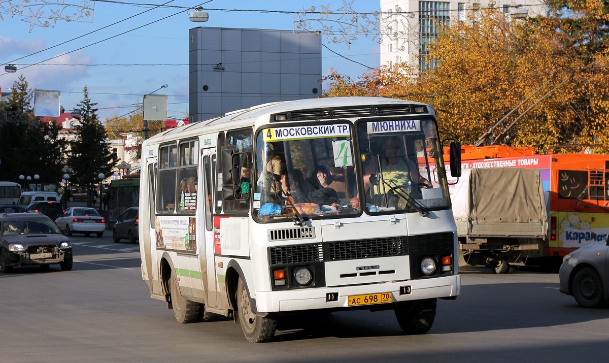 Томская область, ПАЗ-32054 № АС 698 70