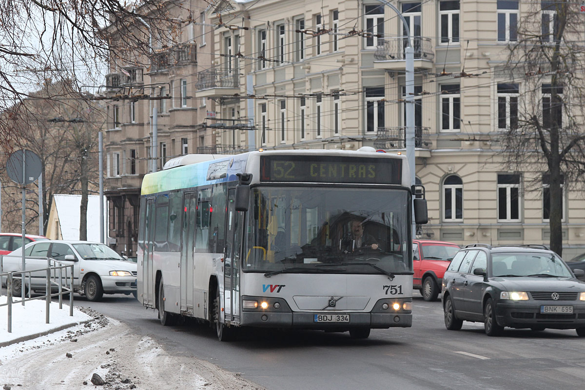 Литва, Volvo 7700 № 751