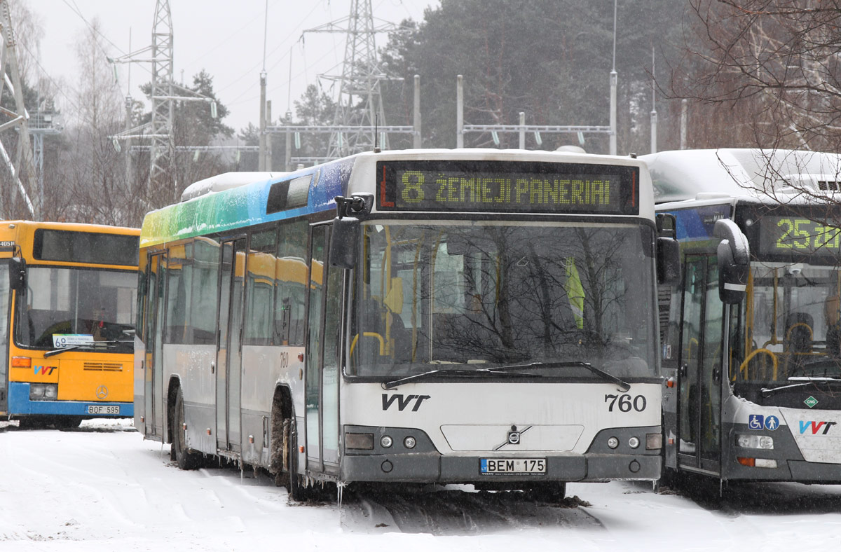 Литва, Volvo 7700 № 760