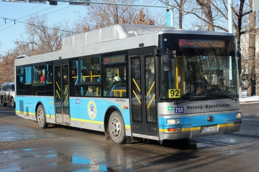 Алматы, Yutong ZK6118HGA № 758