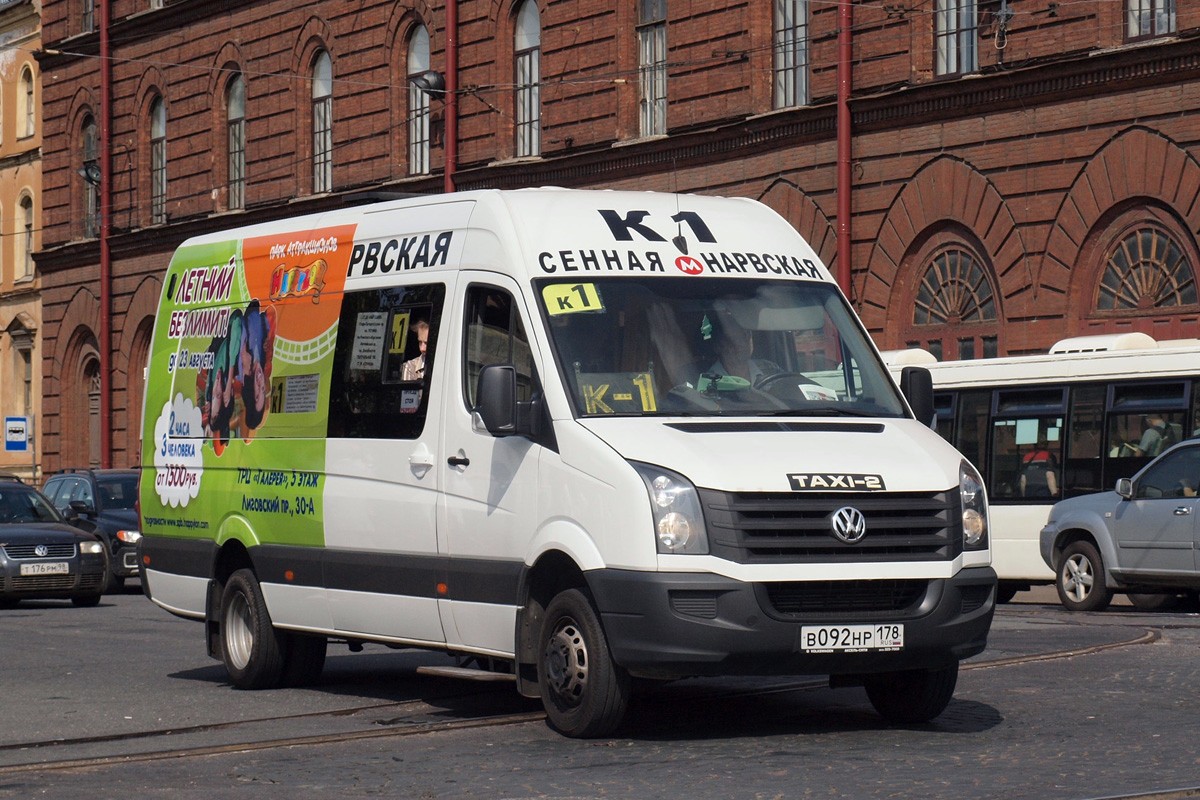 Санкт-Петербург, Артан-2243 (Volkswagen Crafter) № В 092 НР 178