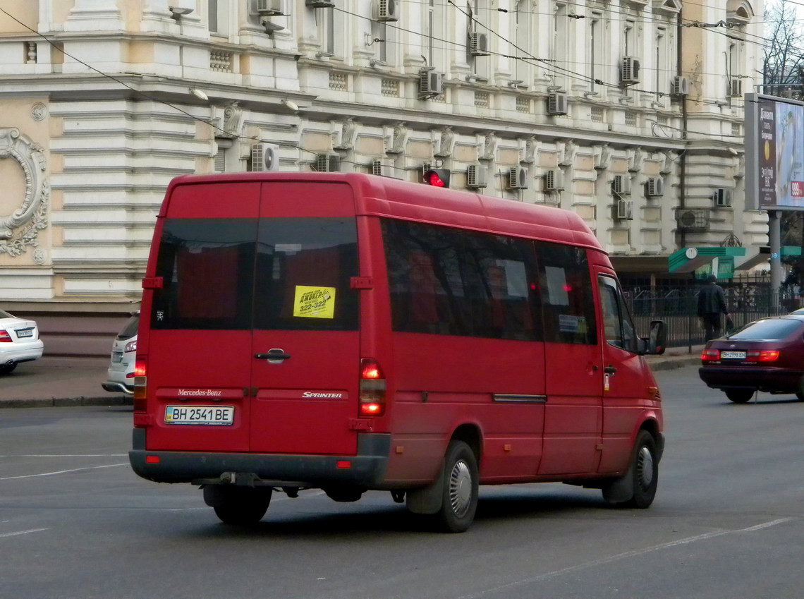 Obwód odeski, Mercedes-Benz Sprinter W903 311CDI Nr BH 2541 BE