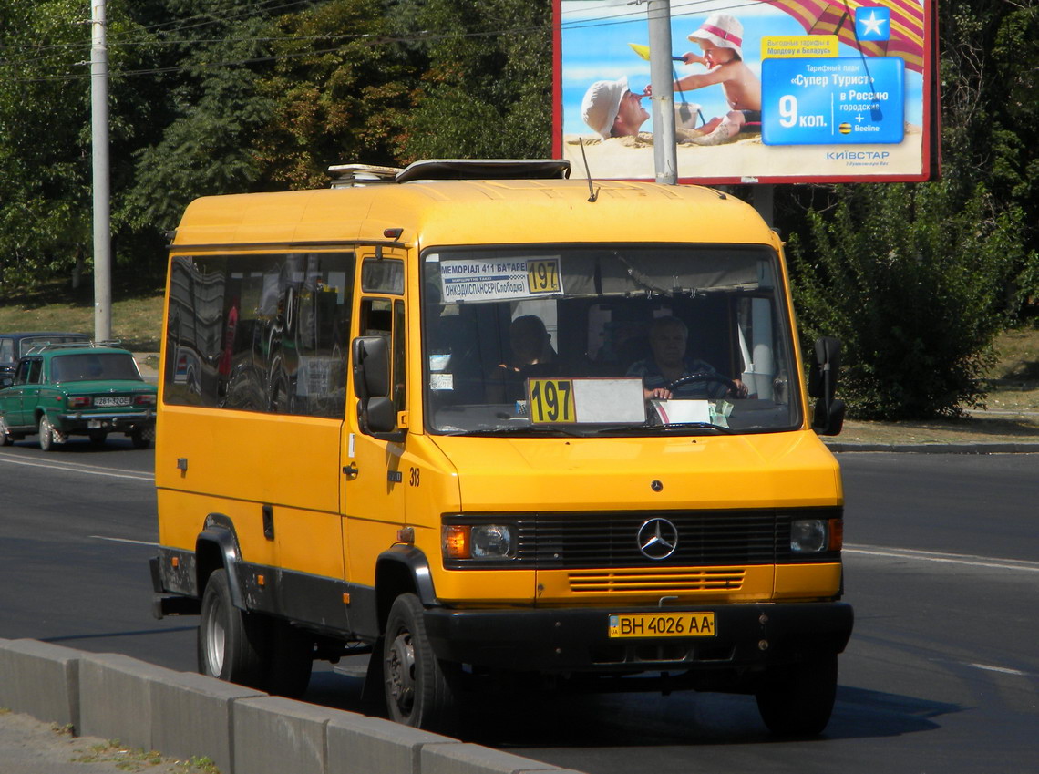 Адэская вобласць, Mercedes-Benz T2 609D № 318