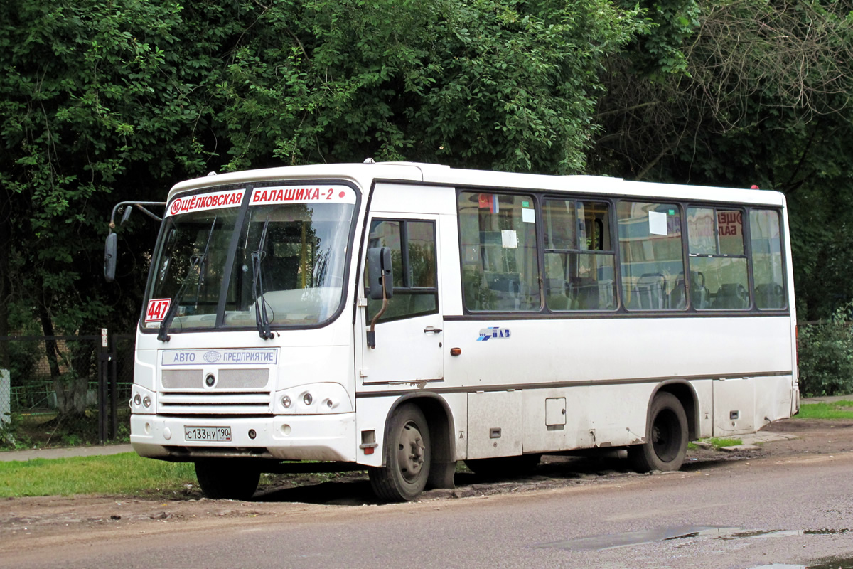 Московская область, ПАЗ-320402-03 № С 133 НУ 190 — Фото — Автобусный  транспорт