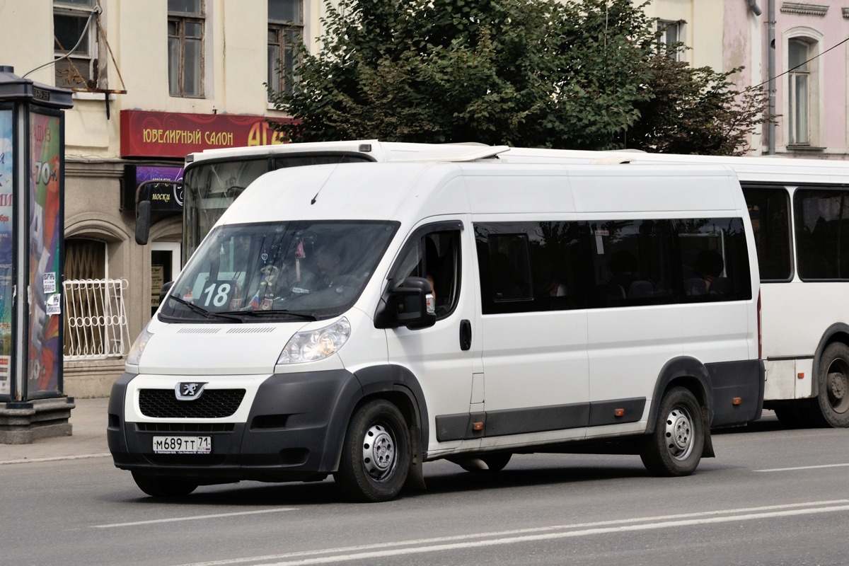 Тульская область, Нижегородец-2227SK (Peugeot Boxer) № М 689 ТТ 71