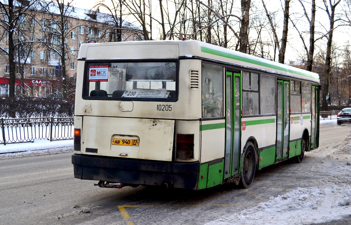 Москва, Ikarus 415.33 № 10205