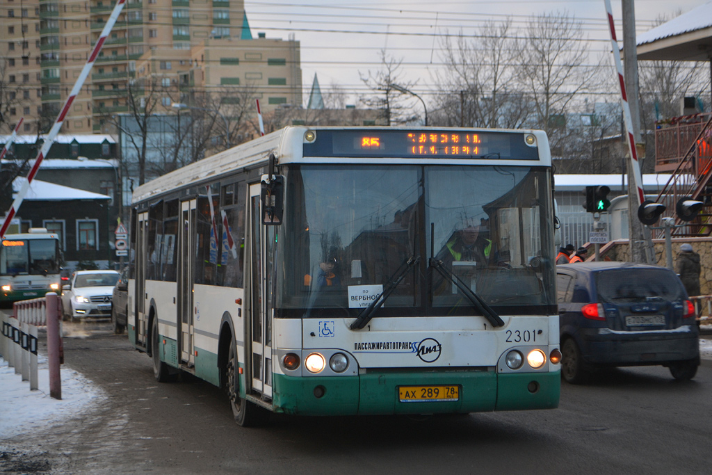 Sankt Petersburg, LiAZ-5292.20 Nr 2301