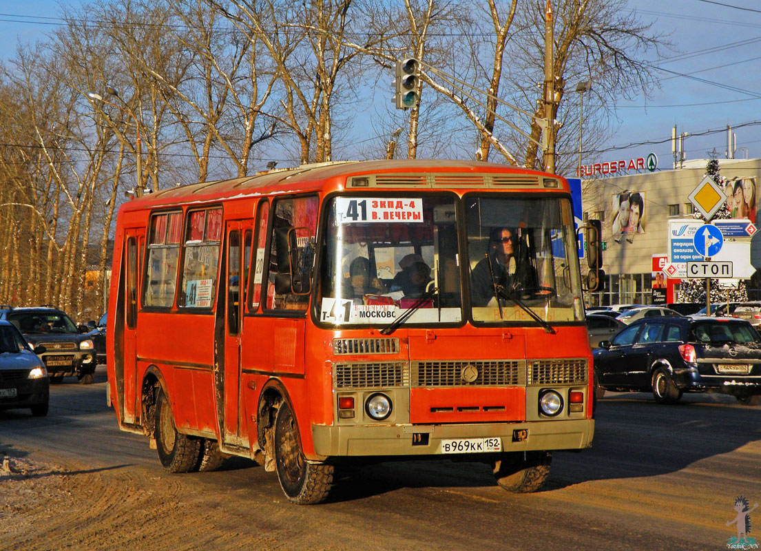 Нижегородская область, ПАЗ-32054 № В 969 КК 152