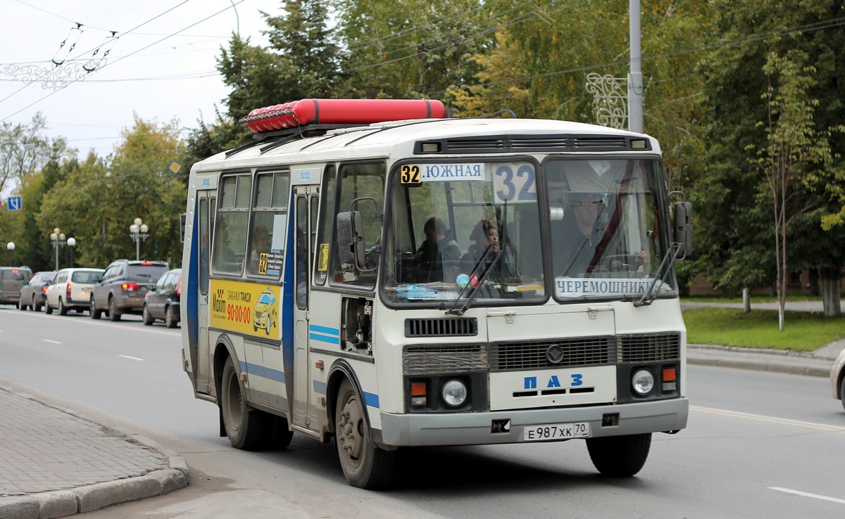 Томская область, ПАЗ-32054 № Е 987 ХК 70