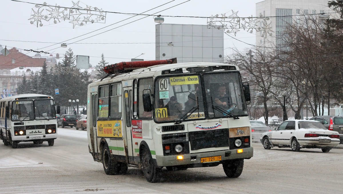 Томская область, ПАЗ-32054 № ВС 729 70