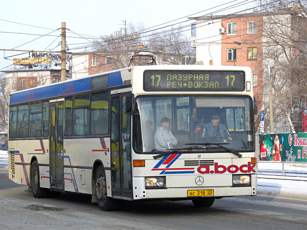 Алтайский край, Mercedes-Benz O405N № АС 318 22