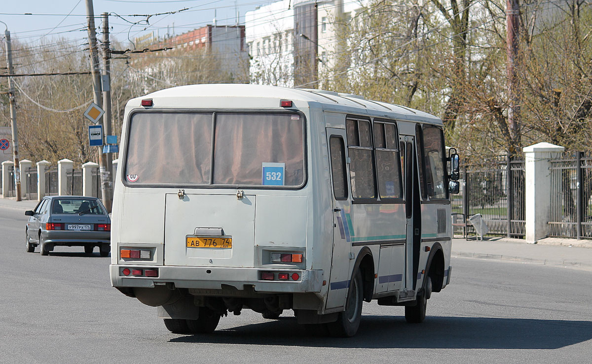 Челябинская область, ПАЗ-32053 № АВ 776 74