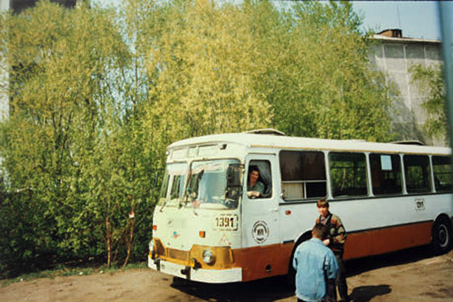 Омская область, ЛиАЗ-677М № 1391