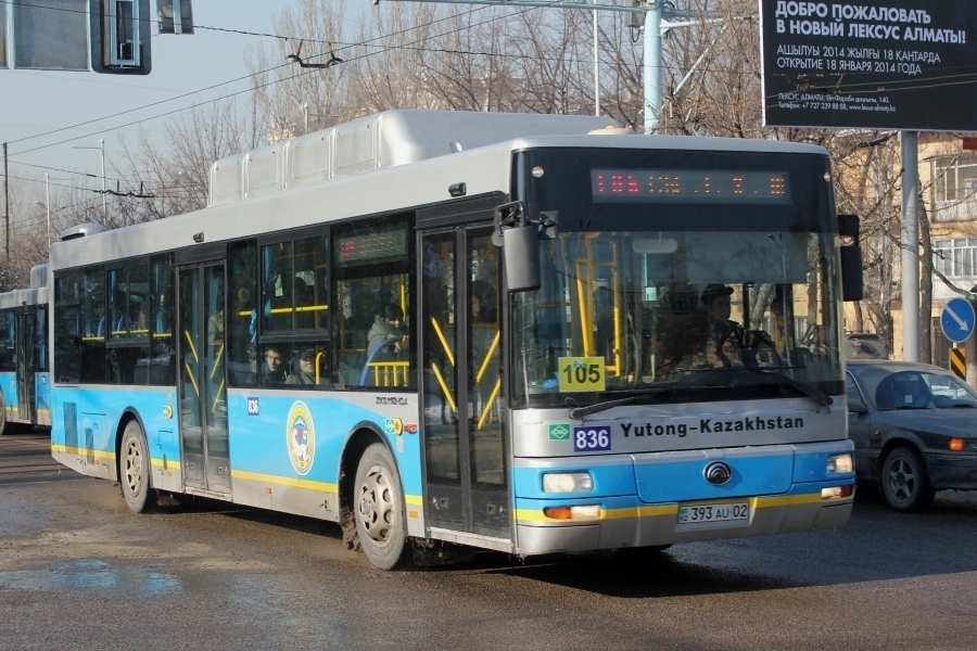 Almaty, Yutong ZK6118HGA sz.: 836