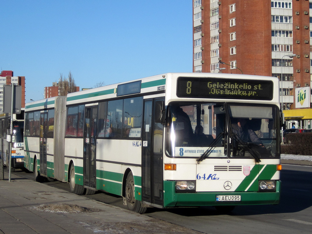 Литва, Mercedes-Benz O405G № 64