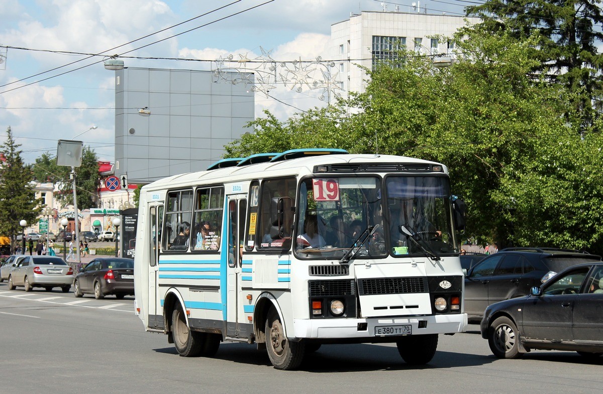 Томская область, ПАЗ-32054 № Е 380 ТТ 70