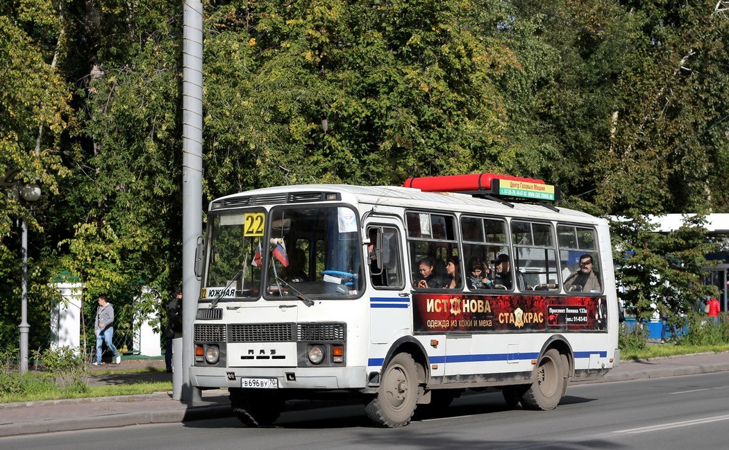 Томская область, ПАЗ-32051-110 № В 696 ВУ 70