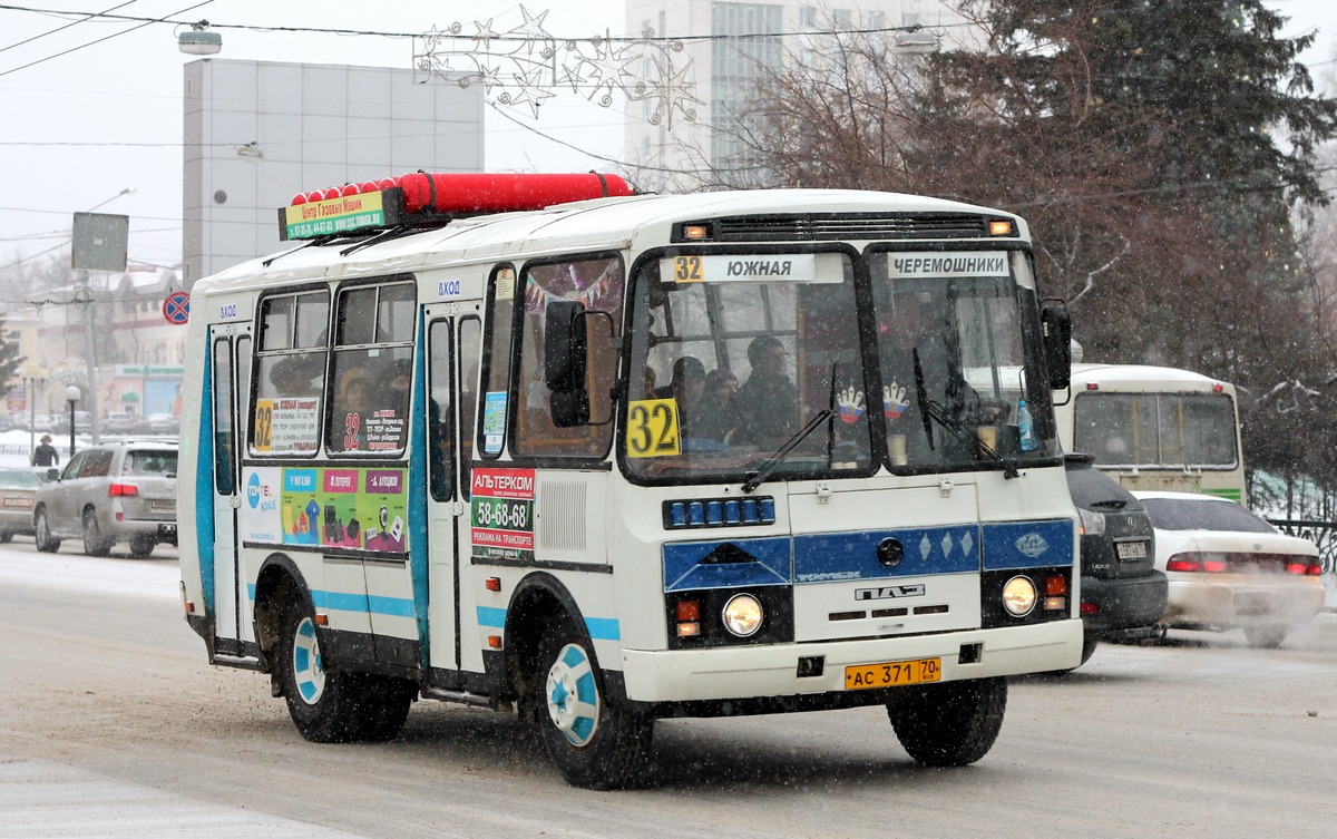 Томская область, ПАЗ-32054 № АС 371 70