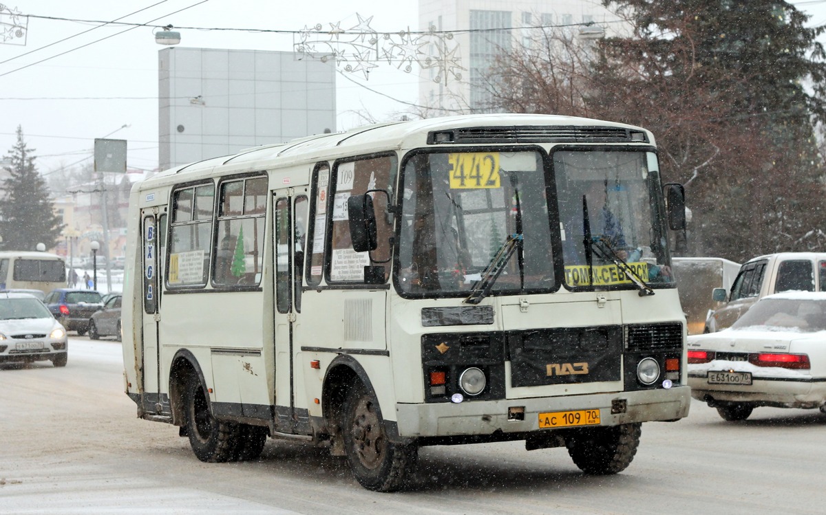 Томская область, ПАЗ-32054 № АС 109 70