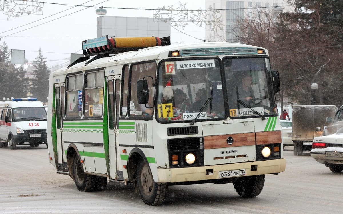 Томская область, ПАЗ-32051-110 № О 331 ОЕ 70