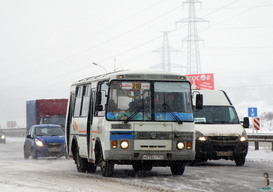 Нижегородская область, ПАЗ-32054 № М 258 ЕТ 152