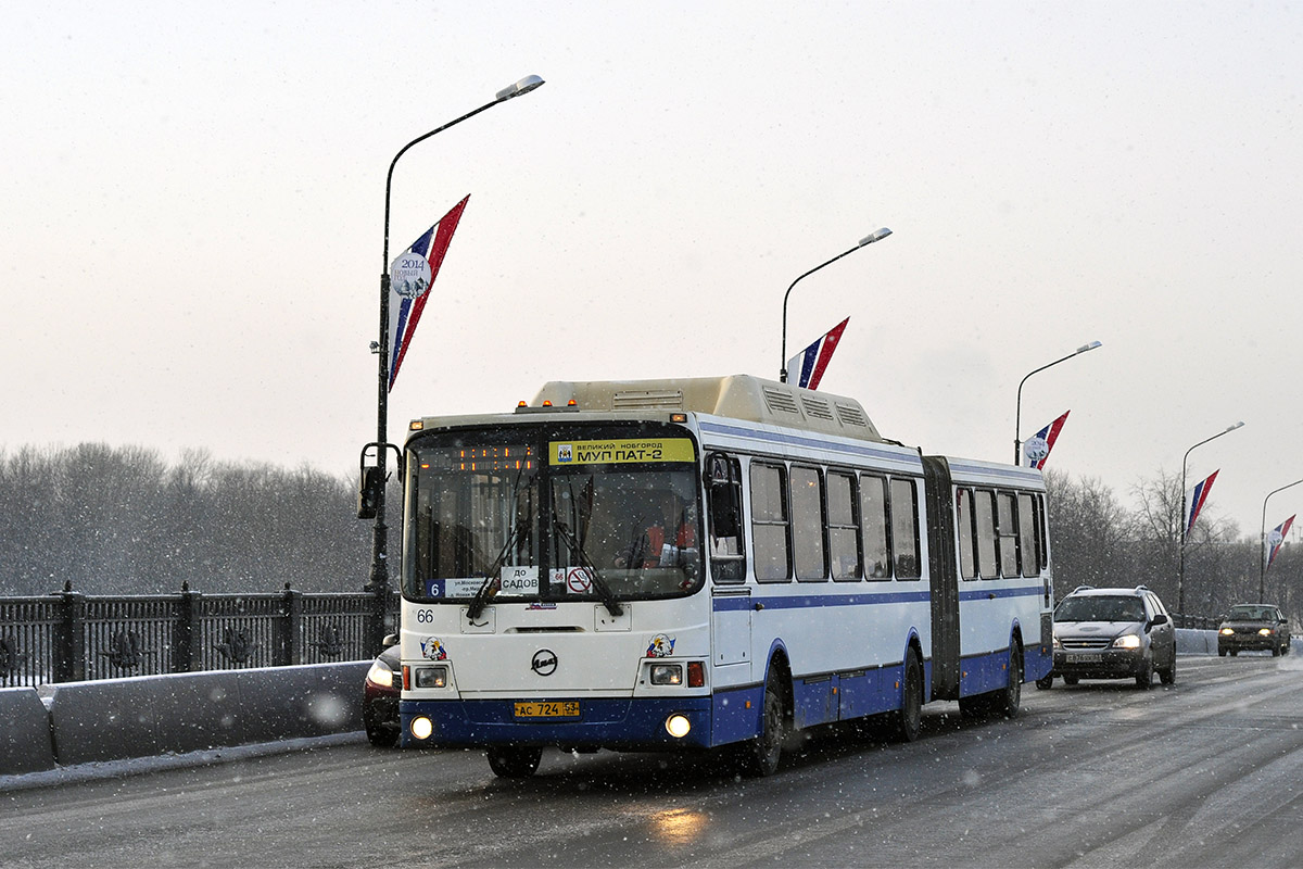 Новгородская область, ЛиАЗ-6212.70 № 66